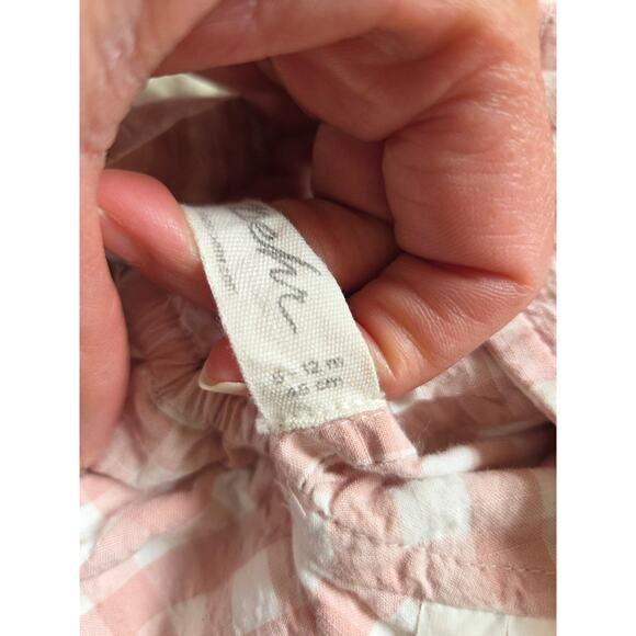 Pehr Pink Gingham Sun Hat - Picture 4 of 4